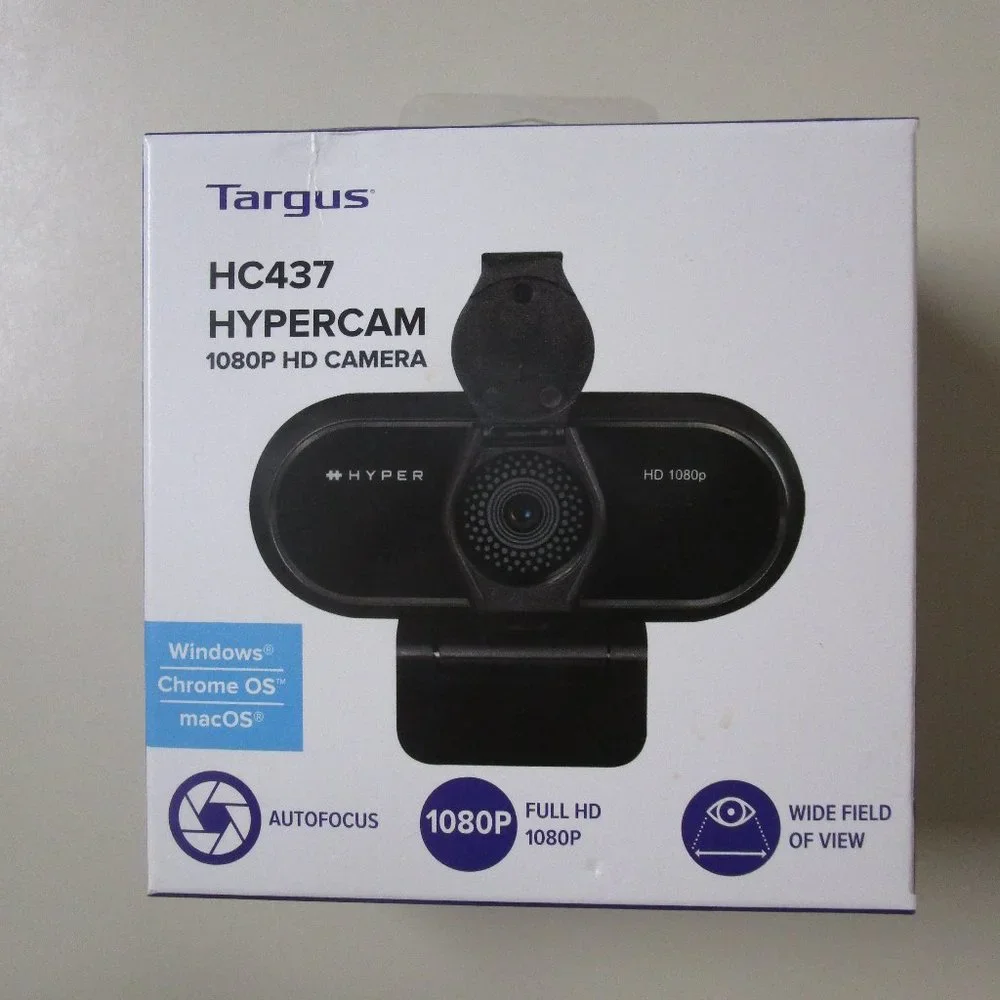 Targus Webcam Pro 1080P HD Camera With Integrated Microphone AVC041